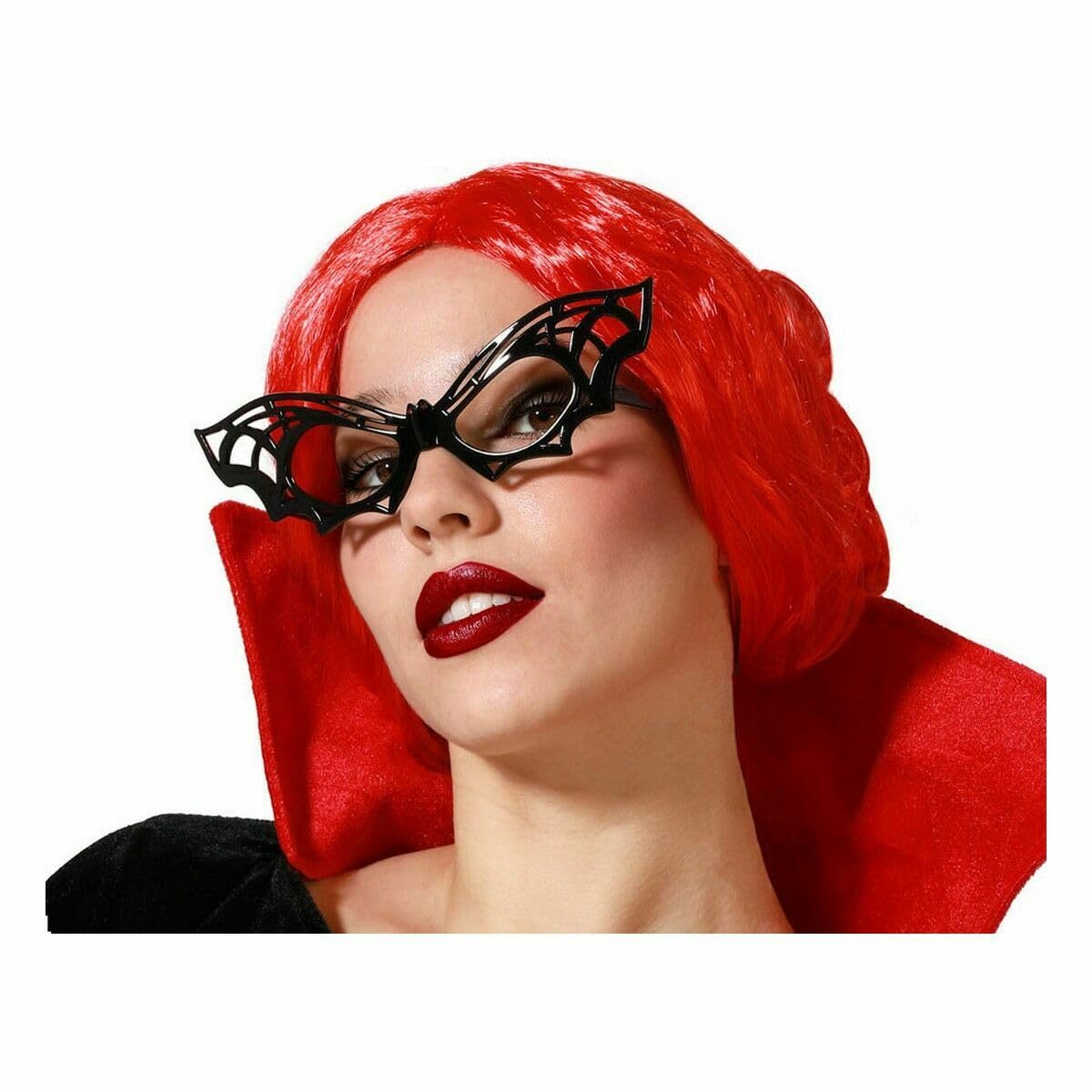 BigBuy Carnival Black Halloween Glasses