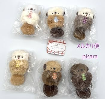 にこやまポッケ ぷかぷかラッコこんぶポシェットのぬいぐるみ　全4種 にこやまポッケ ぷかぷかラッコこんぶポシェットのぬいぐるみ 全