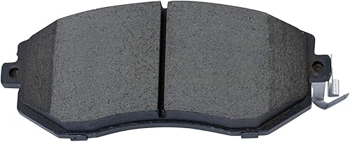 Miniatura 5 de TRQ Pastillas de freno delanteras y traseras, kit químico de cerámica compatible con Subaru BRZ 2013-2016 Crosstrek 2011-2018 Forester 2011-2016