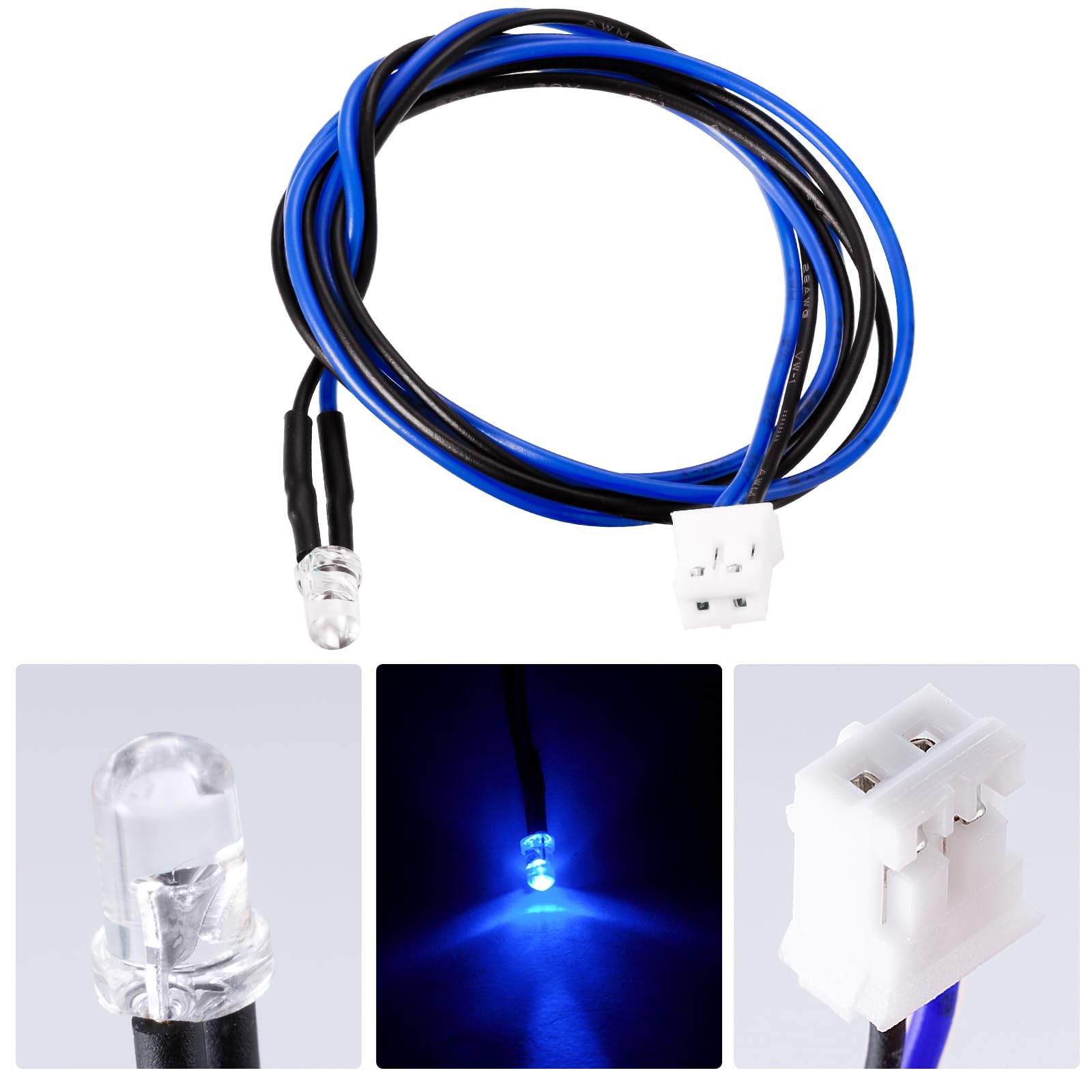 Amazon | TRZX RC 単一端子線 LED ライト PH2.0 タミヤ 1/14 RC