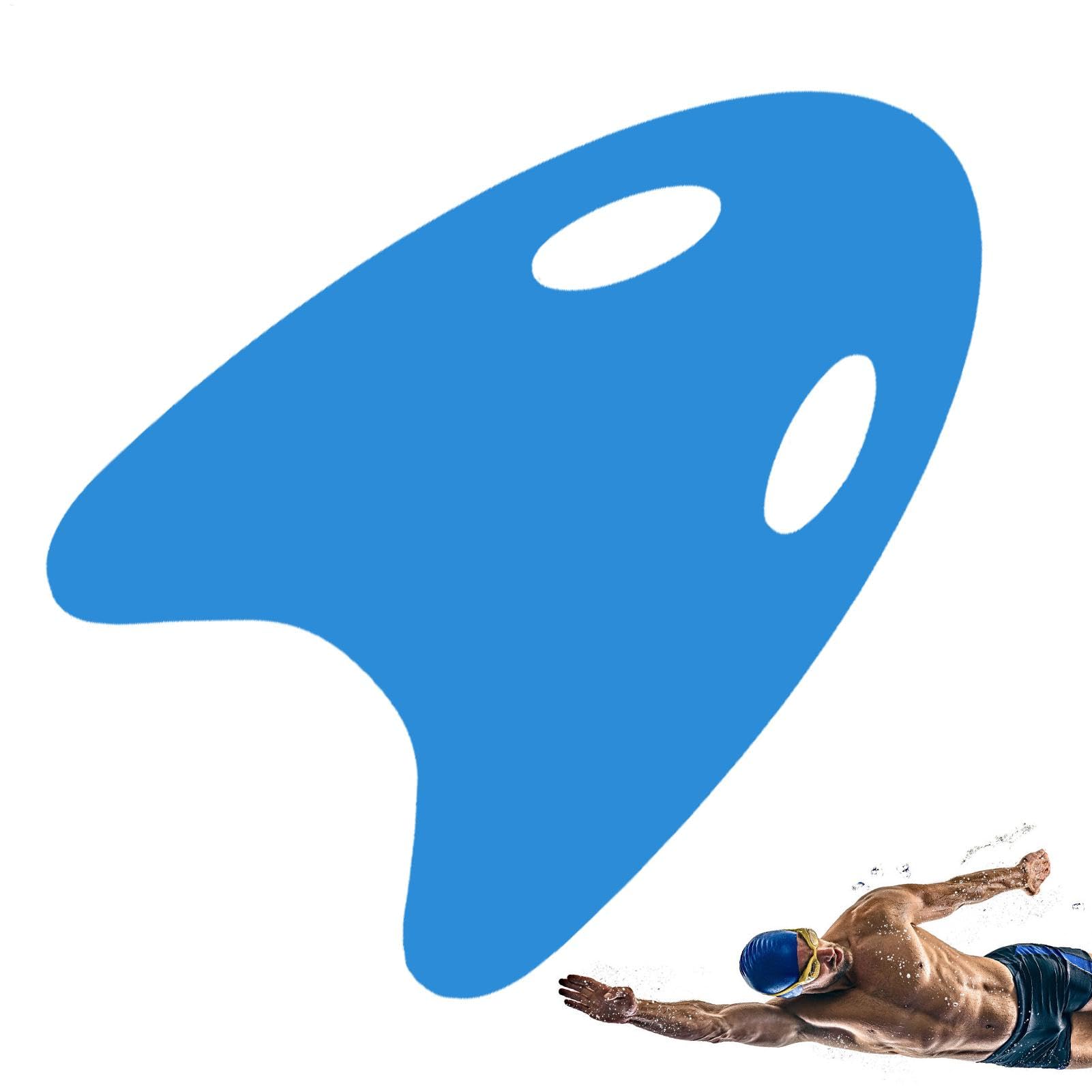 Swimming Board for Kids - Ergonomic Handle EVA Pool Kick Board Swim Training Kickboard | Lightweight Swimming Training Aid, Floats Pads for Beginners, Adults, Kids