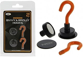 NGT Magnetic BIVVY Hooks with Backing Plate CARP Fishing Tackle SHELTER Hooks 2 Pack