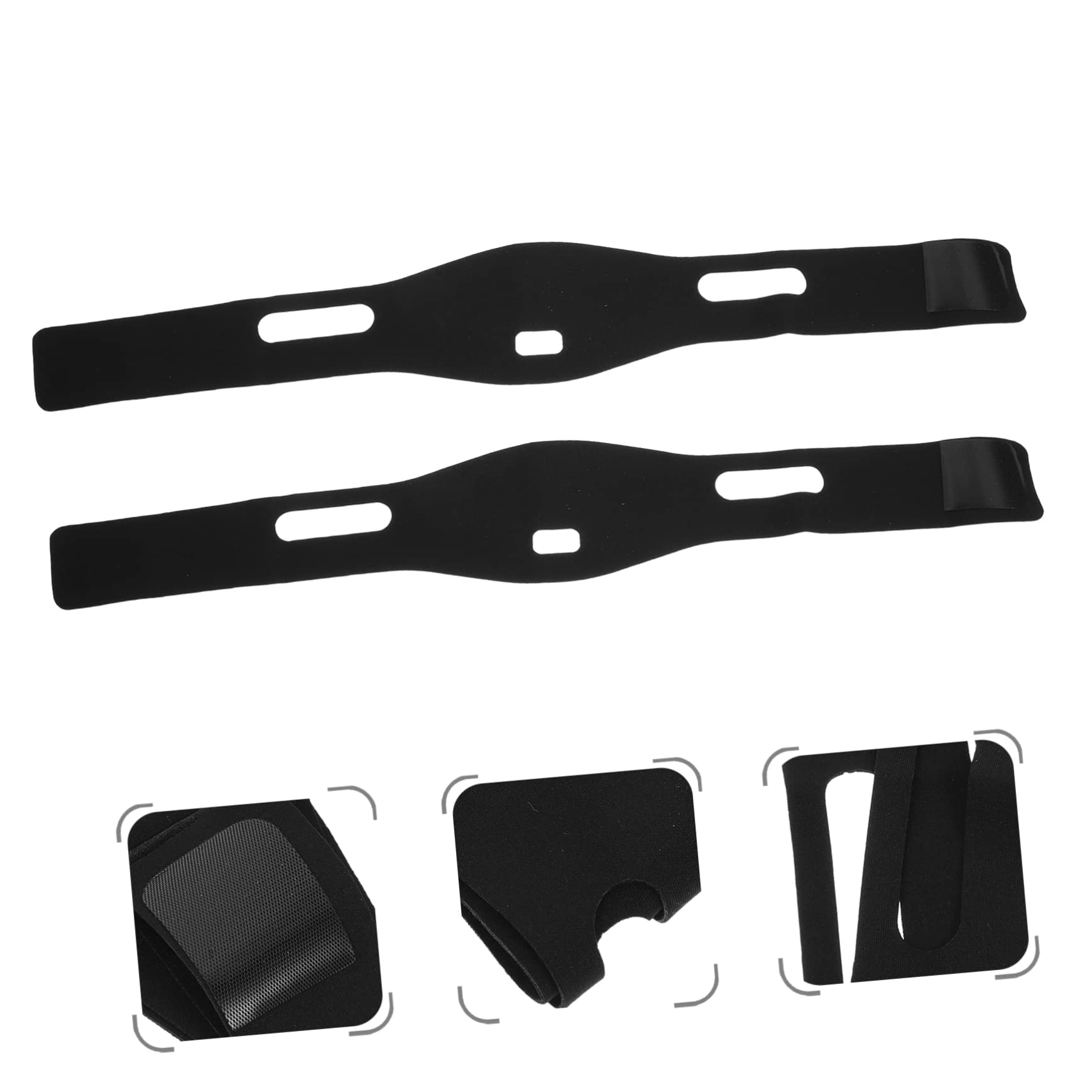 Didiseaon 10 Piezas Cinturón De Ronquidos Para Adultos Dispositivo De Solución De Ronquidos Levantador De Mejillas Correa De Barbilla Para Roncar Correa Unisex Correa De