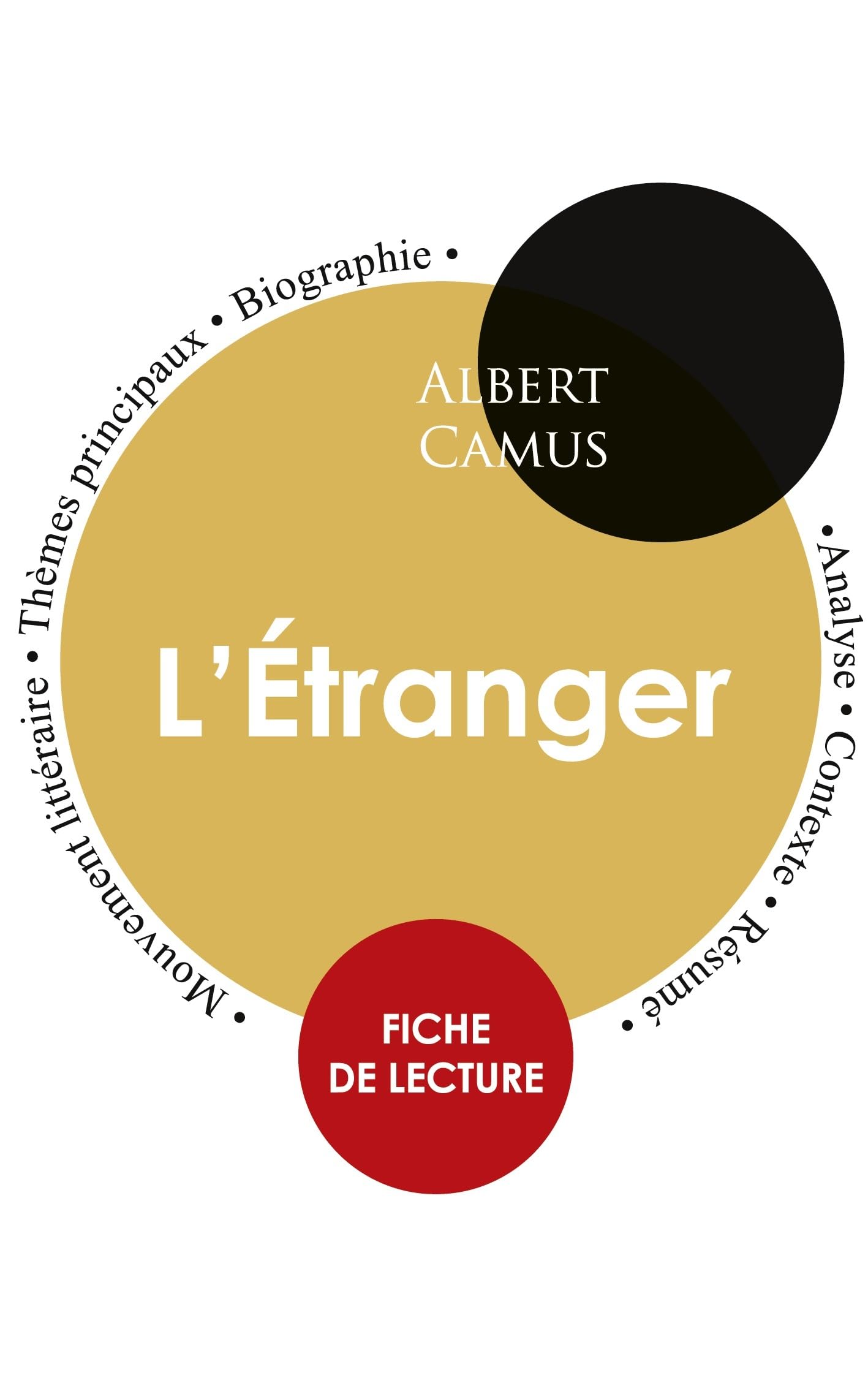 Fiche de lecture L'Etranger (Etude integrale) (French Edition)