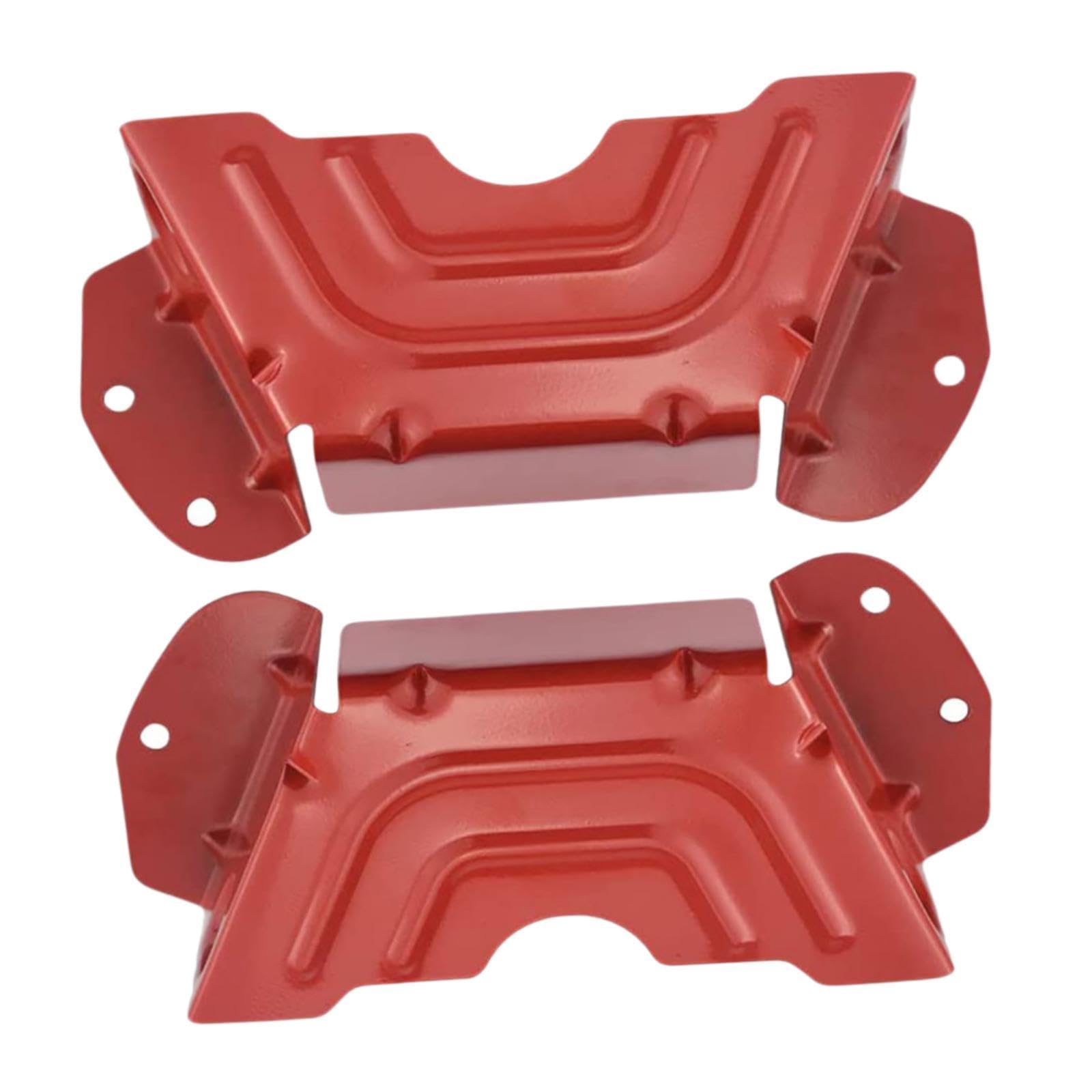 2 Piezas de La Cubierta de La, Cubierta de La Correa Del Husillo de de Césped, Accesorios para Herramientas de Jardín, Cubiert, Rojo