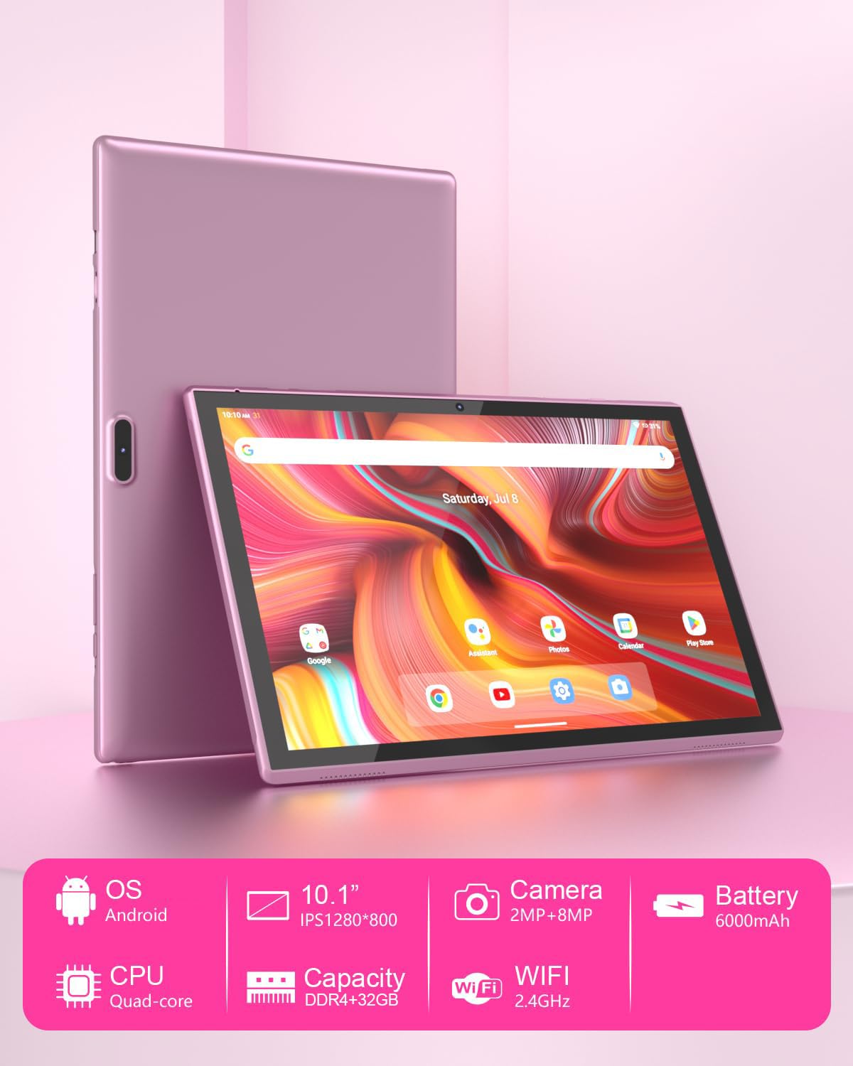 Amazon.com : Tablet 10 Inch Tablets, Google Android Tablet 10