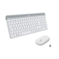Logitech MK470 Kit Mouse e Tastiera, Layout Italiano Qwerty
