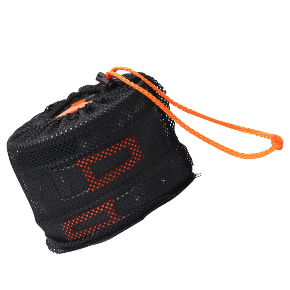 Juego de Ollas de Camping Portátil de Aleación de Aluminio Naranja