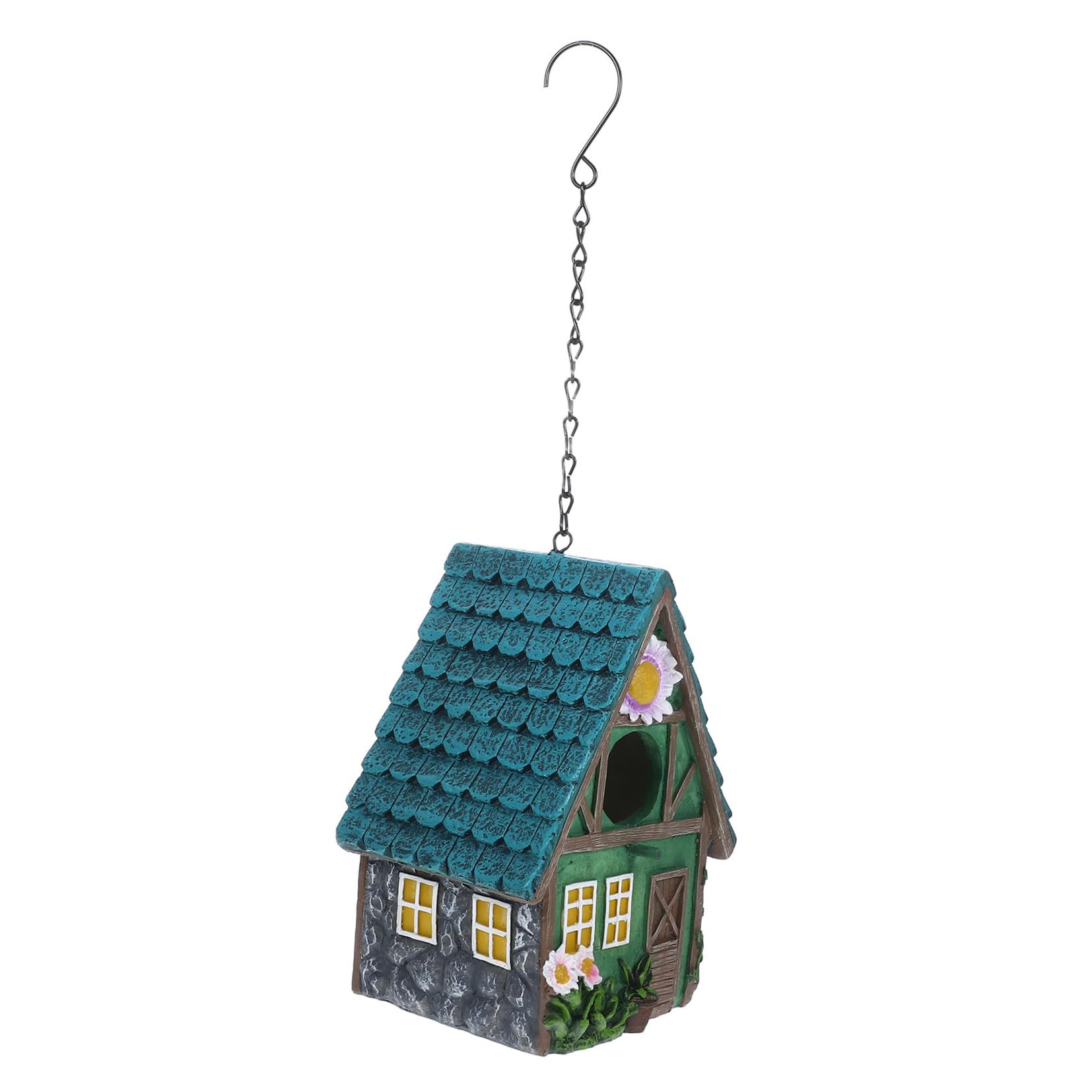 Nid d'oiseau décoration extérieure de jardin en résine