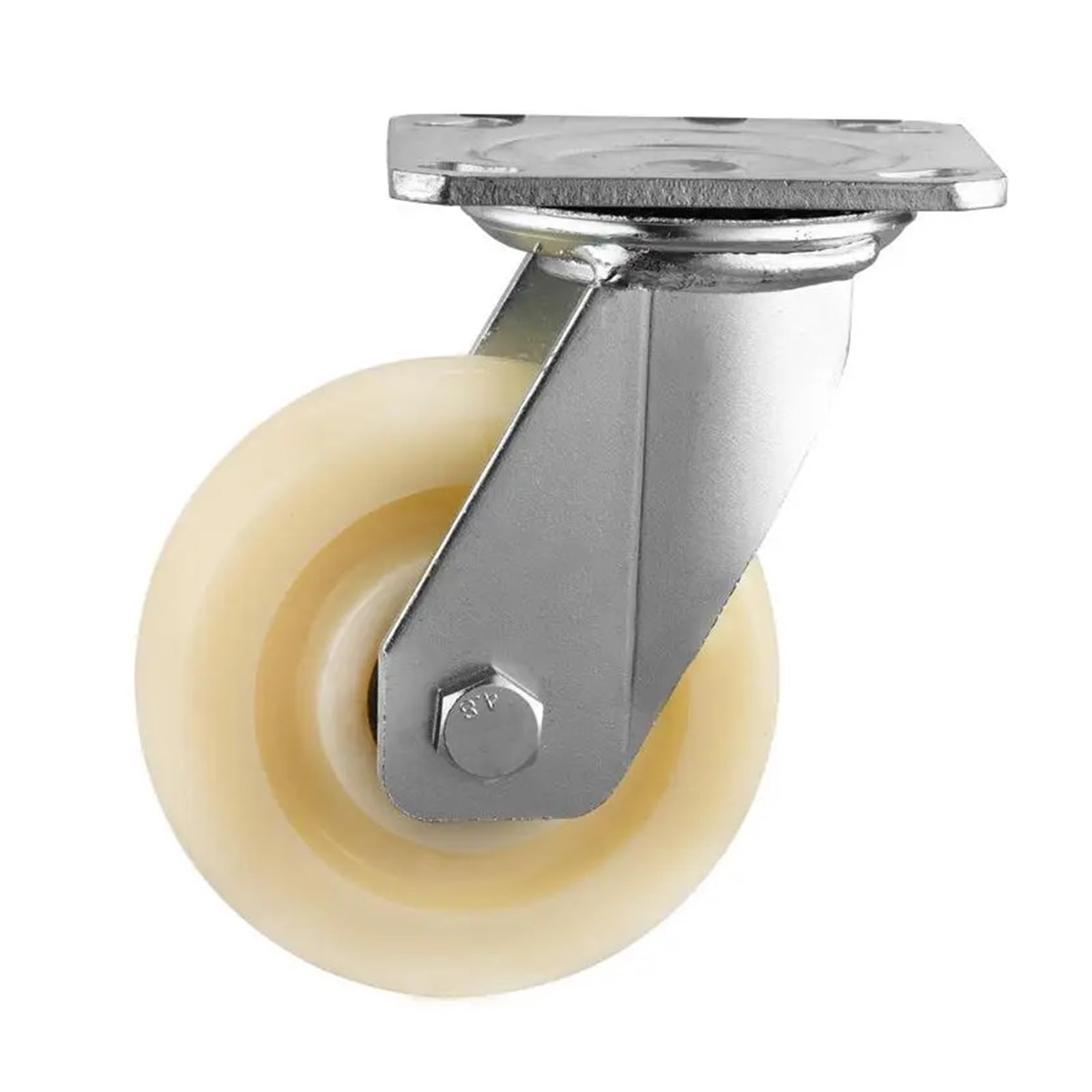 Roulettes pivotantes industrielles nylon 5 pouces roulette robuste 125 mm