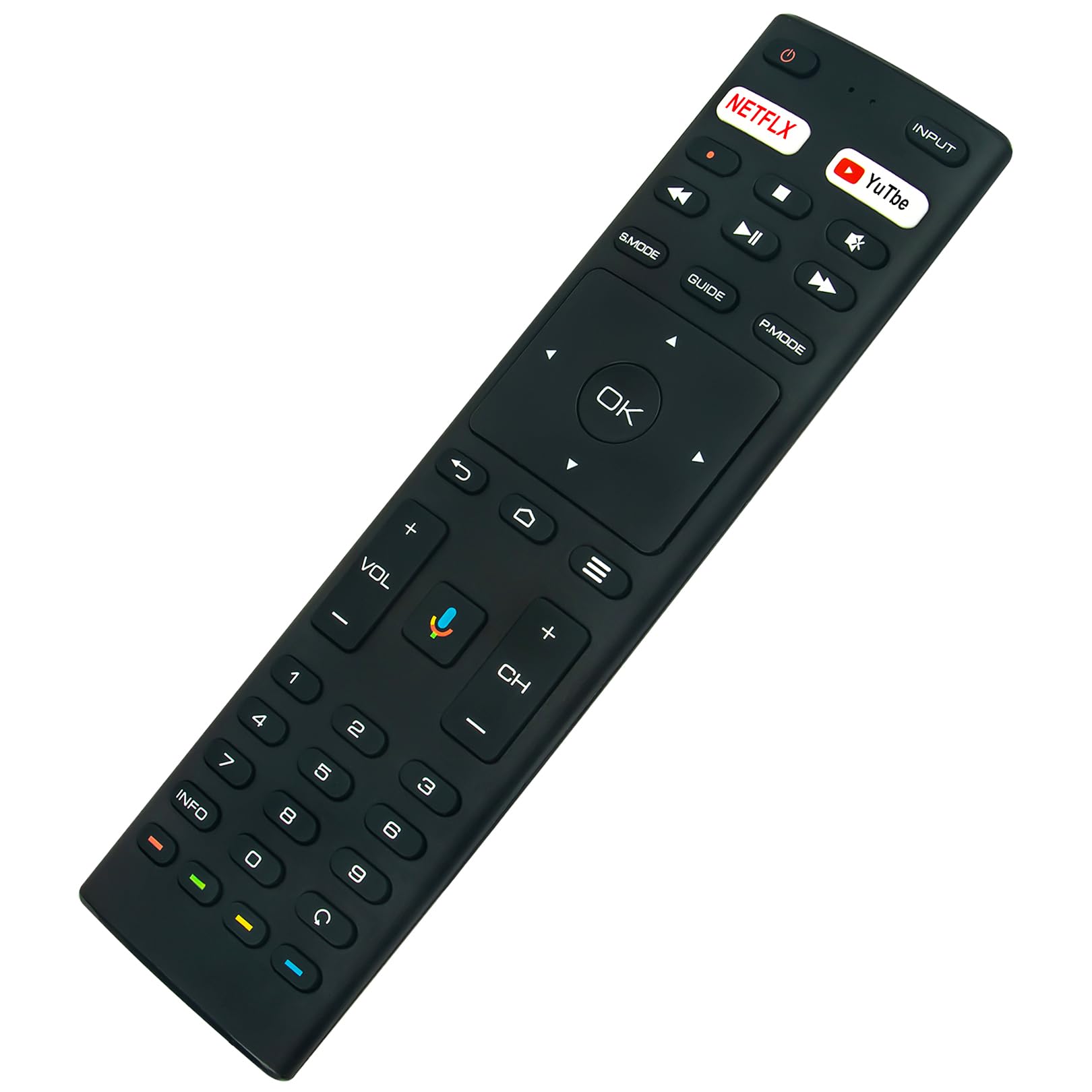 Télécommande Vocale De Remplacement Pour Téléviseurs CHiQ – Compatible Nombreux Modèles Smart TV 4K