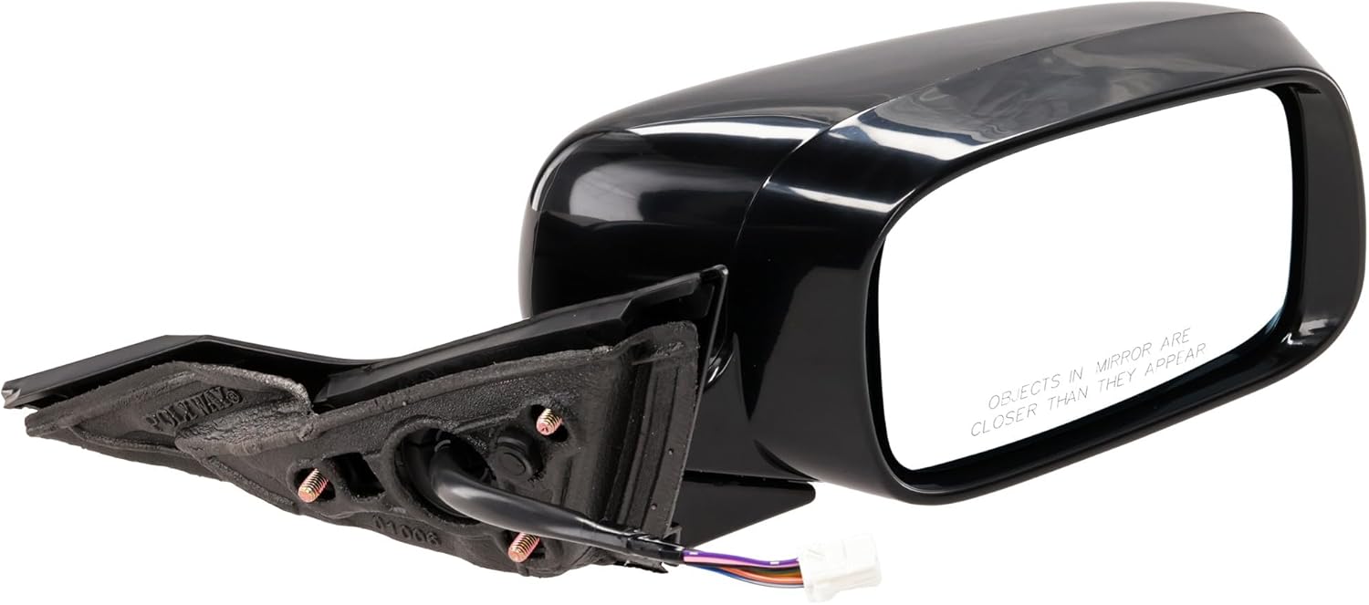 JC Whitney Passenger Side Power Heated Side Mirror Replacement for Acura TL 2009-2014 with Signal Light, Memory, Paintable, JAC23ER-S