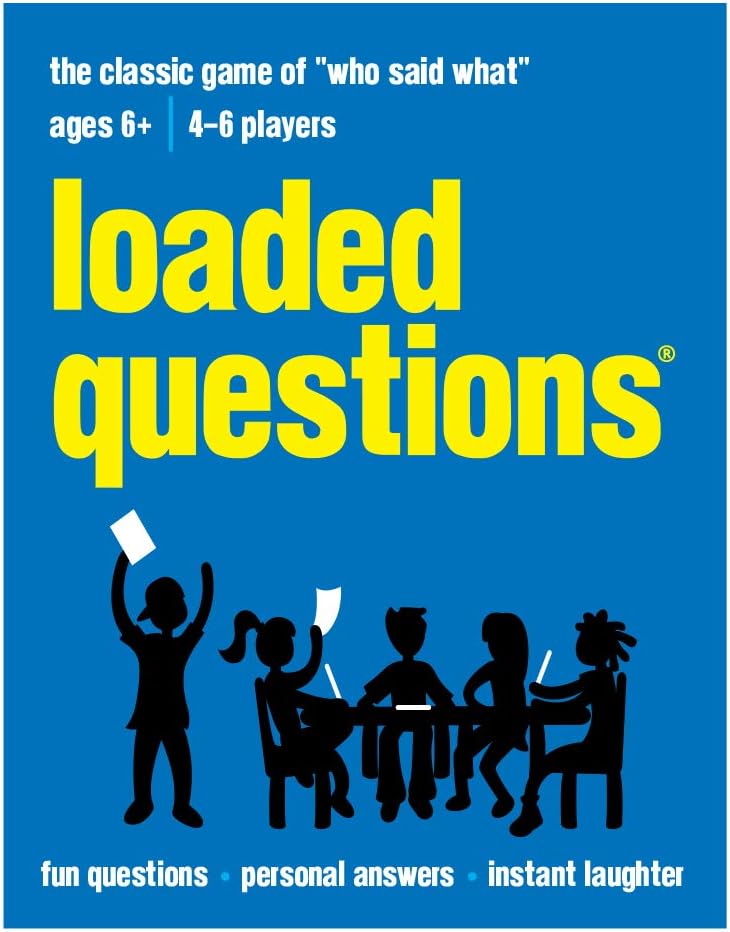 All Things Equal: Loaded Questions Juinor, Card Game, the Classic Game of 'Who Said What', 4 to 6 Players, for Ages 6 and up