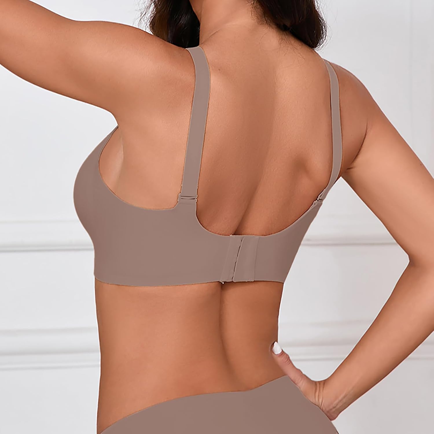 Bras for Women No Underwire Wireless Seamless Push Up Full Coverage Supportive Womens Bralettes Everyday Bra - Image 4
