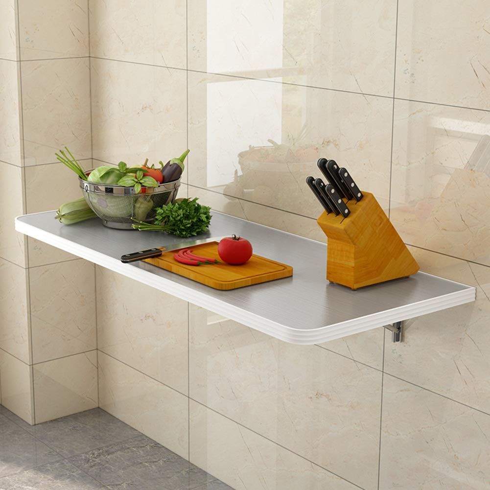 Table pliante en acier inoxydable facile à nettoyer pour cuisine
