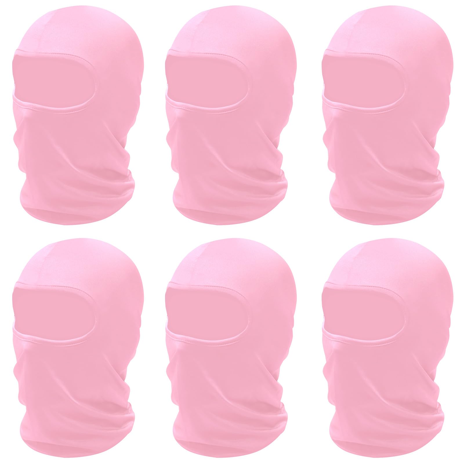 SHEVERCH 6 Pack Ski Mask Men Women Balaclava Face Covering Windproof Dustproof Sun Potection Motorcycling Football