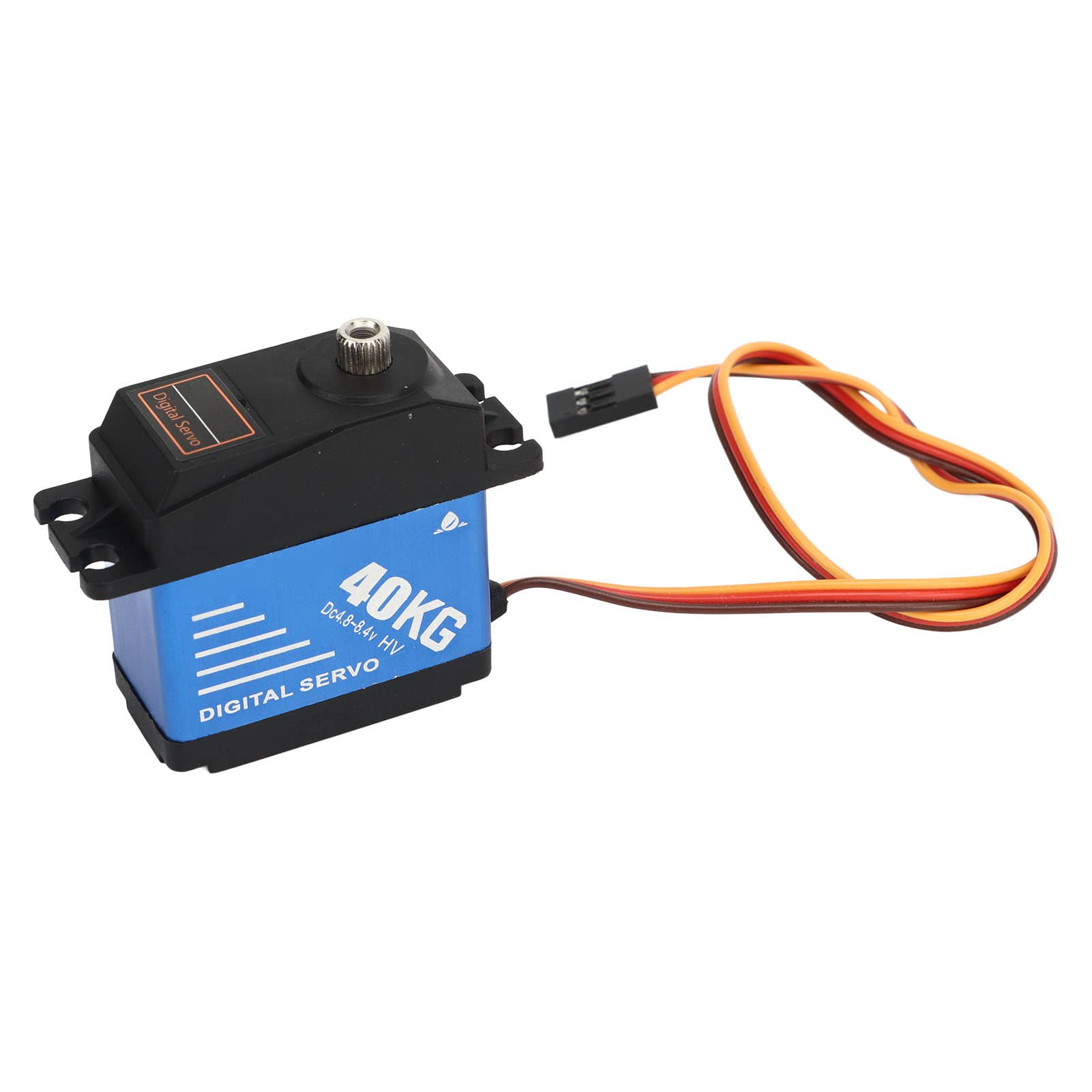 Servo de engranaje de metal resistente al agua de alto par de 40 kg para coches RC 1/10 1/8