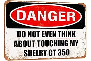 Vintage Look 12x8 Aluminum Metal Sign for Shelby GT 350