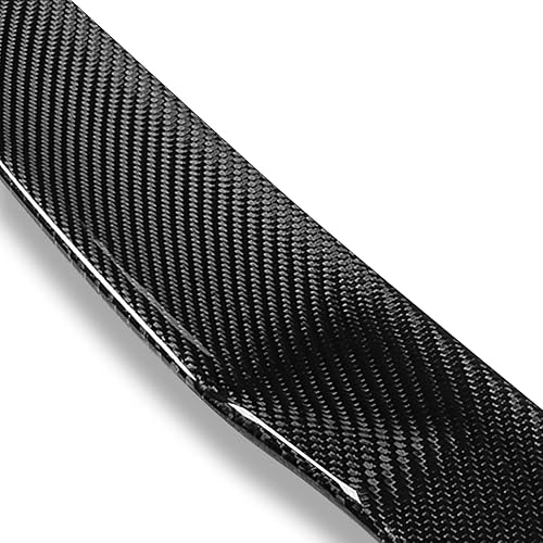 Miniatura 2 de DNA MOTORING 2-SPC-7518-CF Alerón de la tapa del maletero de fibra de carbono estilo V compatible con Kia K5 2021-2023