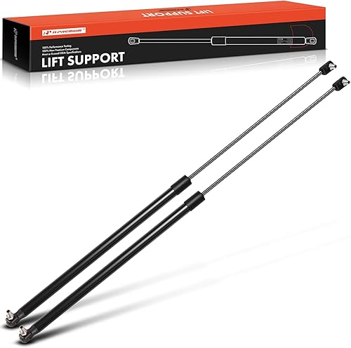 A-Premium Soporte de elevación de capó delantero compatible con modelos seleccionados de Toyota - Sequoia 2008-2018, Tundra 2007-2014 (hasta