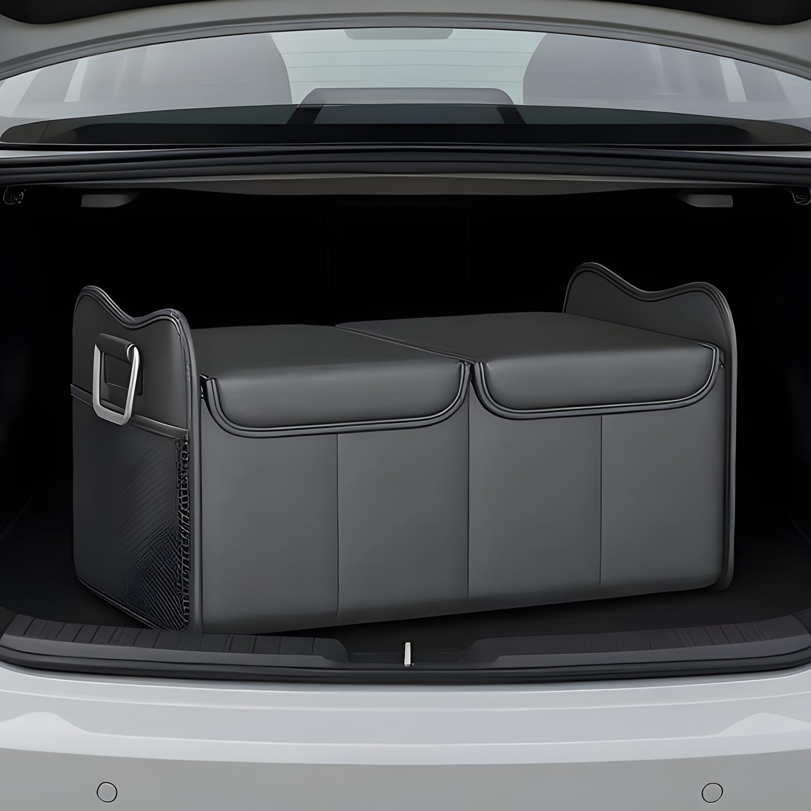 Organizer per bagagliaio per auto, contenitore per il veicolo | organizer per bagagli, accessorio per auto, pieghevole, ideale per viaggiare con camion, berlina, vacanze, viaggio su strada