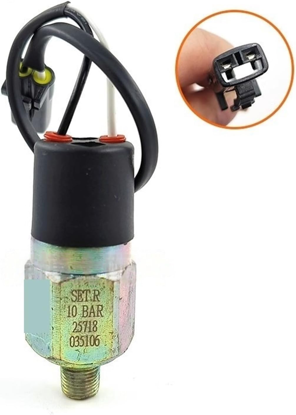 Excavator Pilot Idle Pressure Sensor Switch Compatible with Models ZE150 205 210 230 260 360