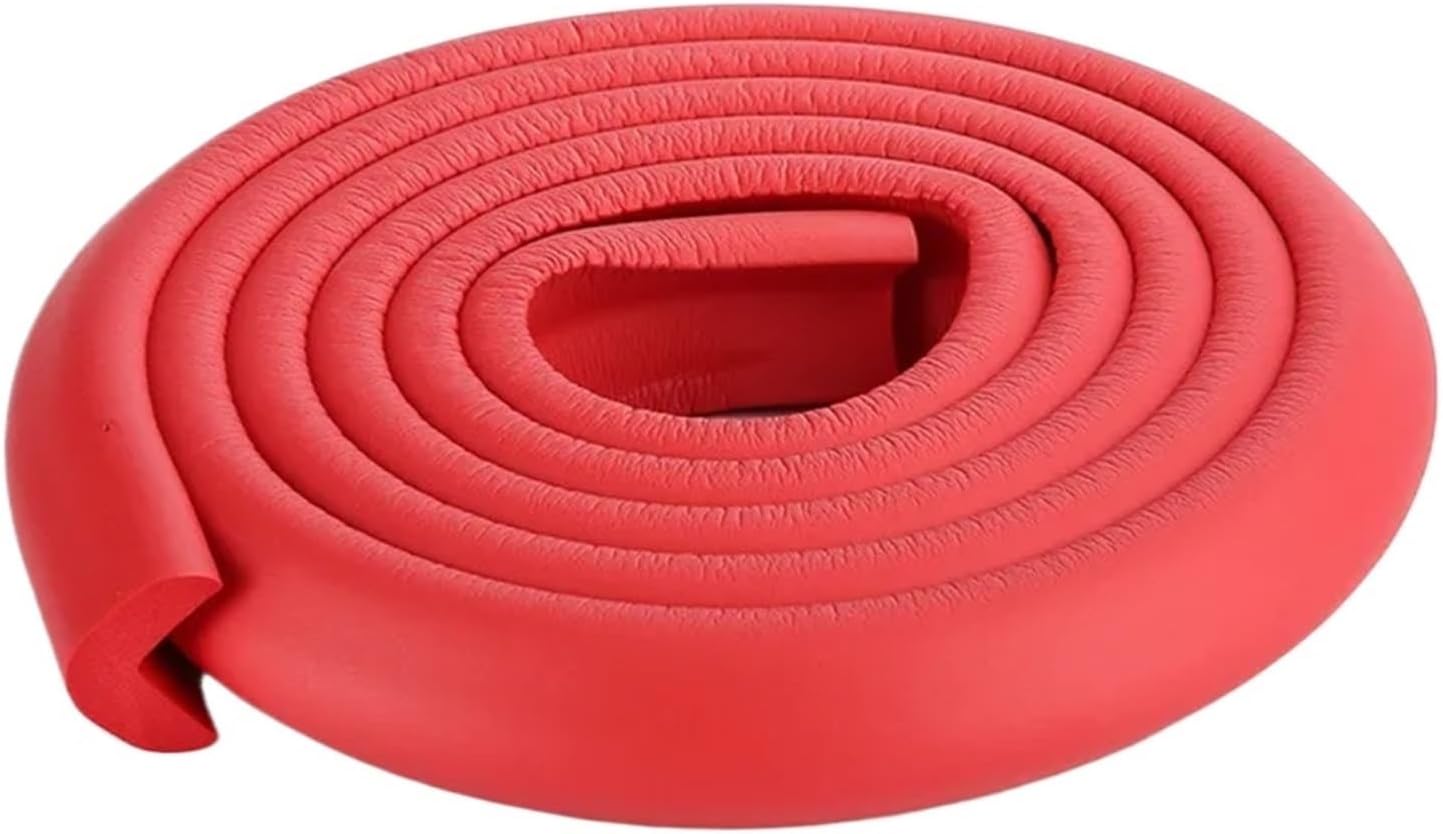 Corner Bumpers for Sharp Edges 4pcs 2MBaby Safety Furniture Table Protection Corner Protective Tape Foam Bumper for Children(Red2)
