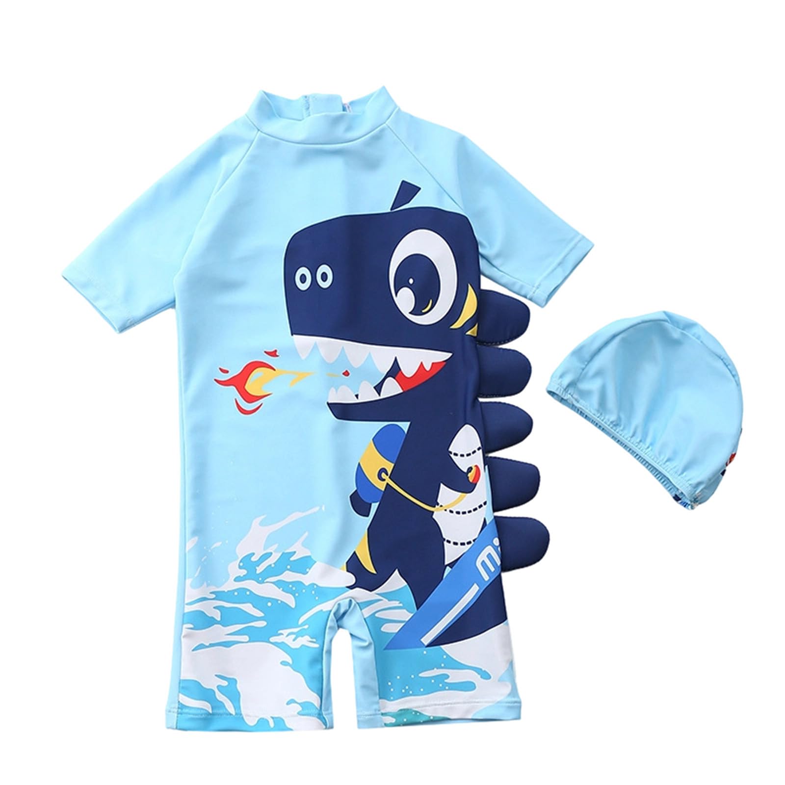 Maillot de bain garçon et t-shirt anti-UV pour la plage