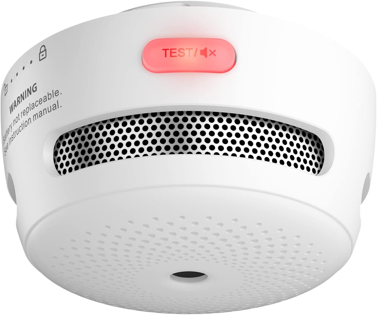 X-Sense 10 Years Battery-Operated Smoke and Fire Alarm with Ionization Sensor, XS01, 1-Pack
