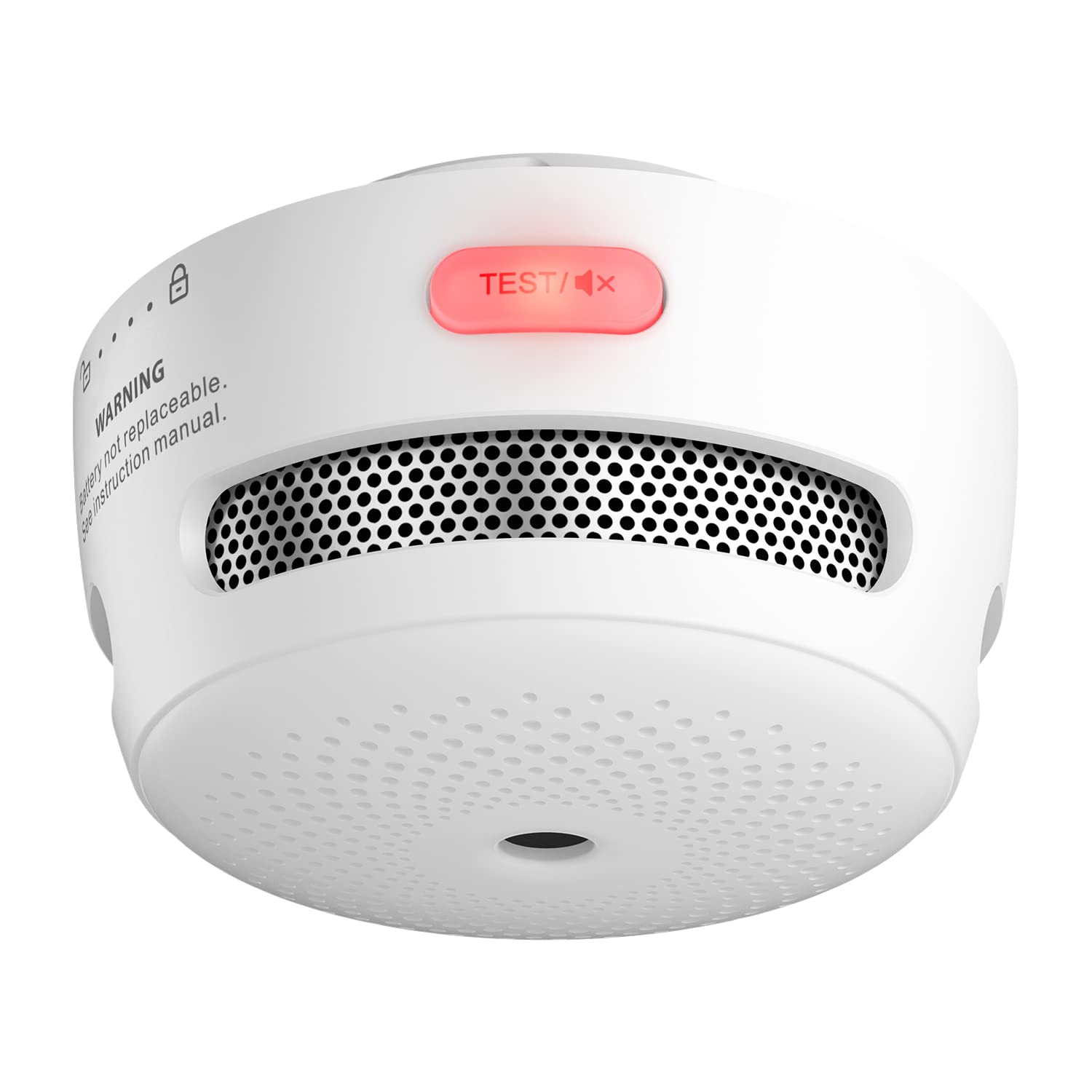 X-Sense Mini Alarma y Detector de Humo Inalámbricos, Detector de Humo Inalámbrico e Interconectado con Baterías Reemplazables, Se Conforma al Estándar EN 14604, XS01-WR, 3 Piezas