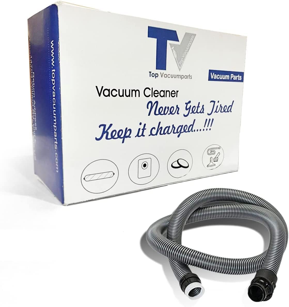 Replacement for Miele C3, S8 Vacuum Cleaners Hose 35mm Attachment, Flexible Suction Hose Perfectly Fit For Miele Vacuum Cleaner