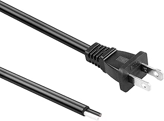 SKKSource 10ft UL Listed 18AWG AC Power Cord Cable Compatible with Black and Decker 330072-98 325090-11 N13308