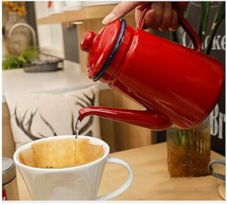 Bols à Sauce Bouilloire en céramique domestique avec couvercle de grande capacité laiton de lait en six couleurs Coupelle Saucière (Color : F)