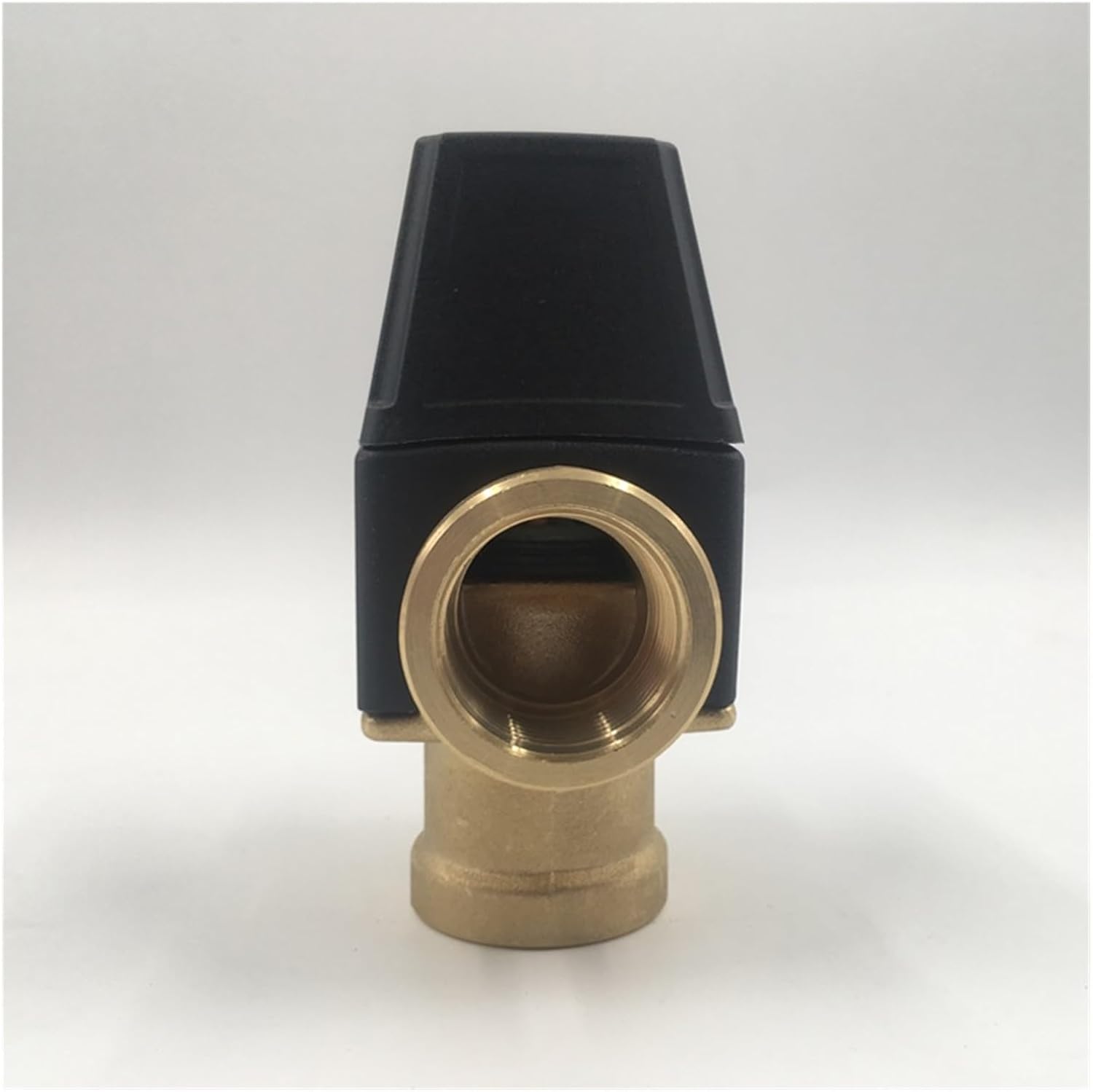 Female Thread 3 Way Brass Thermostatic Mixing Valve DN20 Solar Water Heater Valve 3-Way Thermostatic Mixer Valve