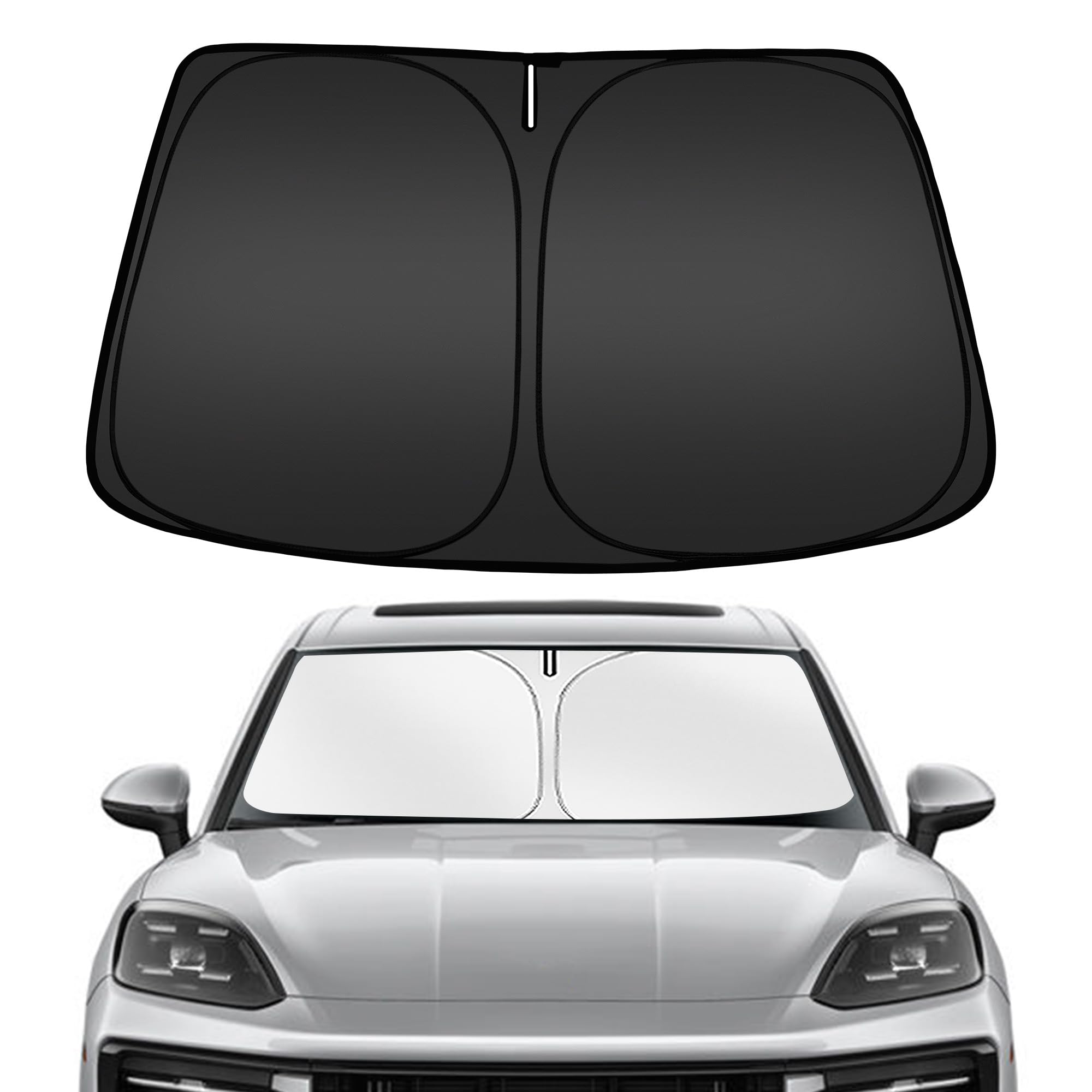 ARISMOTOR Windshield Sun Shade for Porsche Cayenne 2019-2025
