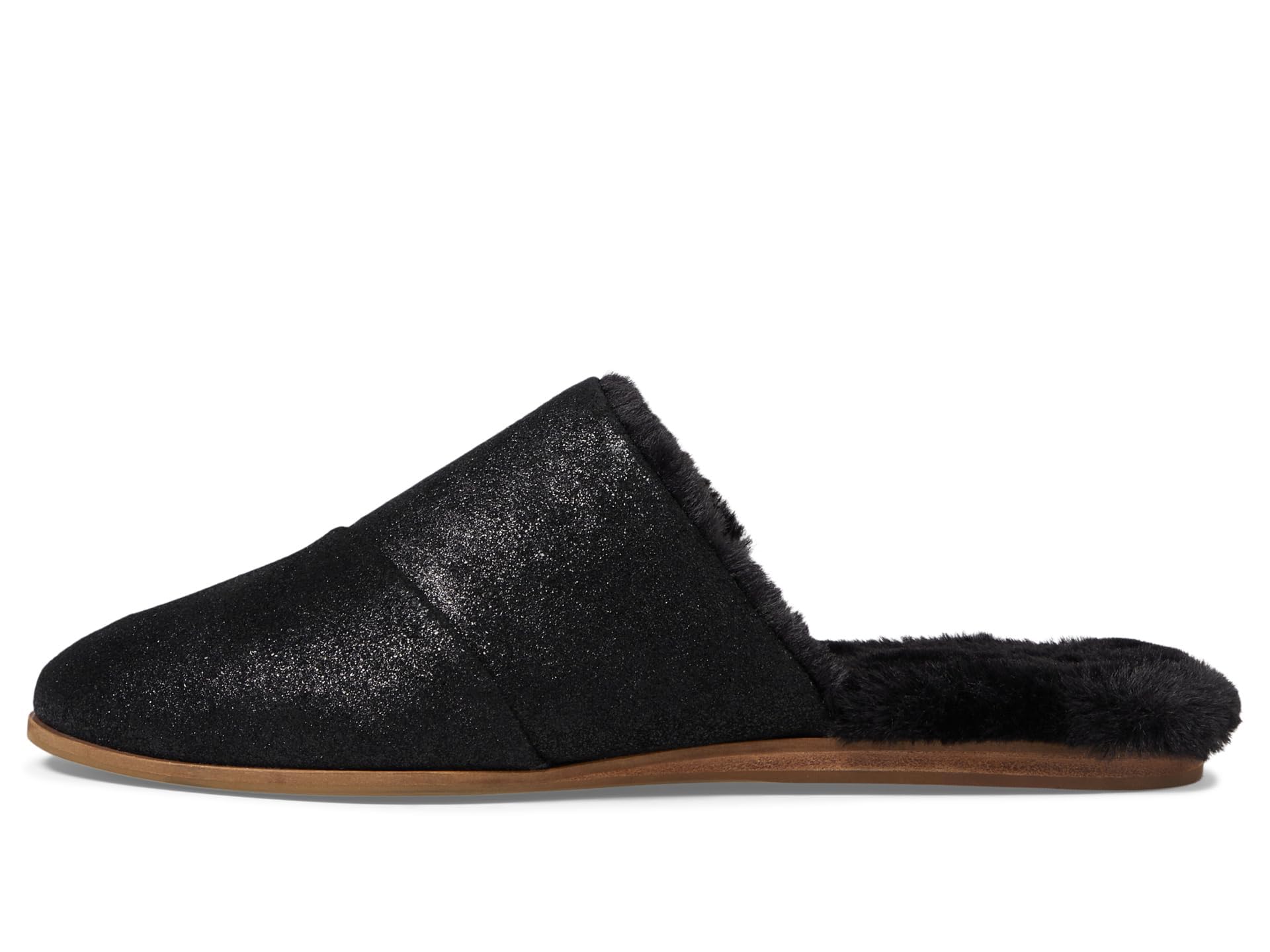 TOMS Women_Flat_Natural Shaggy Faux Shearling SandaliDonna