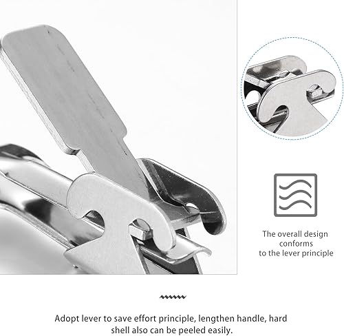 Miniatura 4 de Alicates de melón de acero inoxidable, alicates de girasol de melón, abridor de tijera, multifuncional, descascarillador, utensilios de cocina,