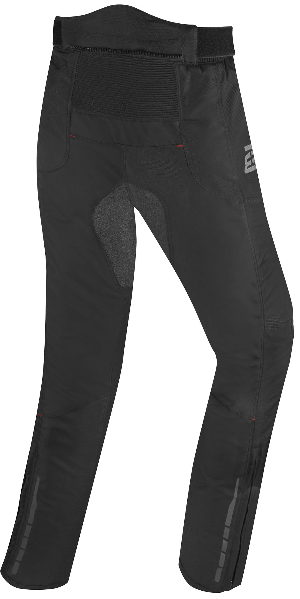 Bogotto Azury 2in1 wodoodporne damskie motocyklowe spodnie tekstylne, czarny, XS