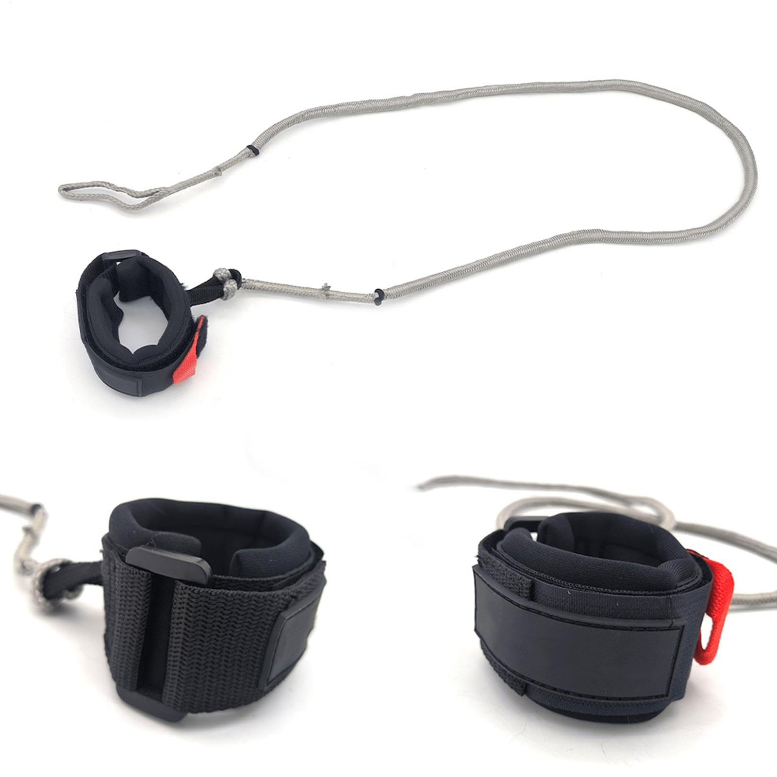 Corda Wakesurf, corda del wakeboard,Surf Board Leash - Cablaggio manuale, portatile, cavo di attività esterno per corto, longboard, accessori per sport acquatici