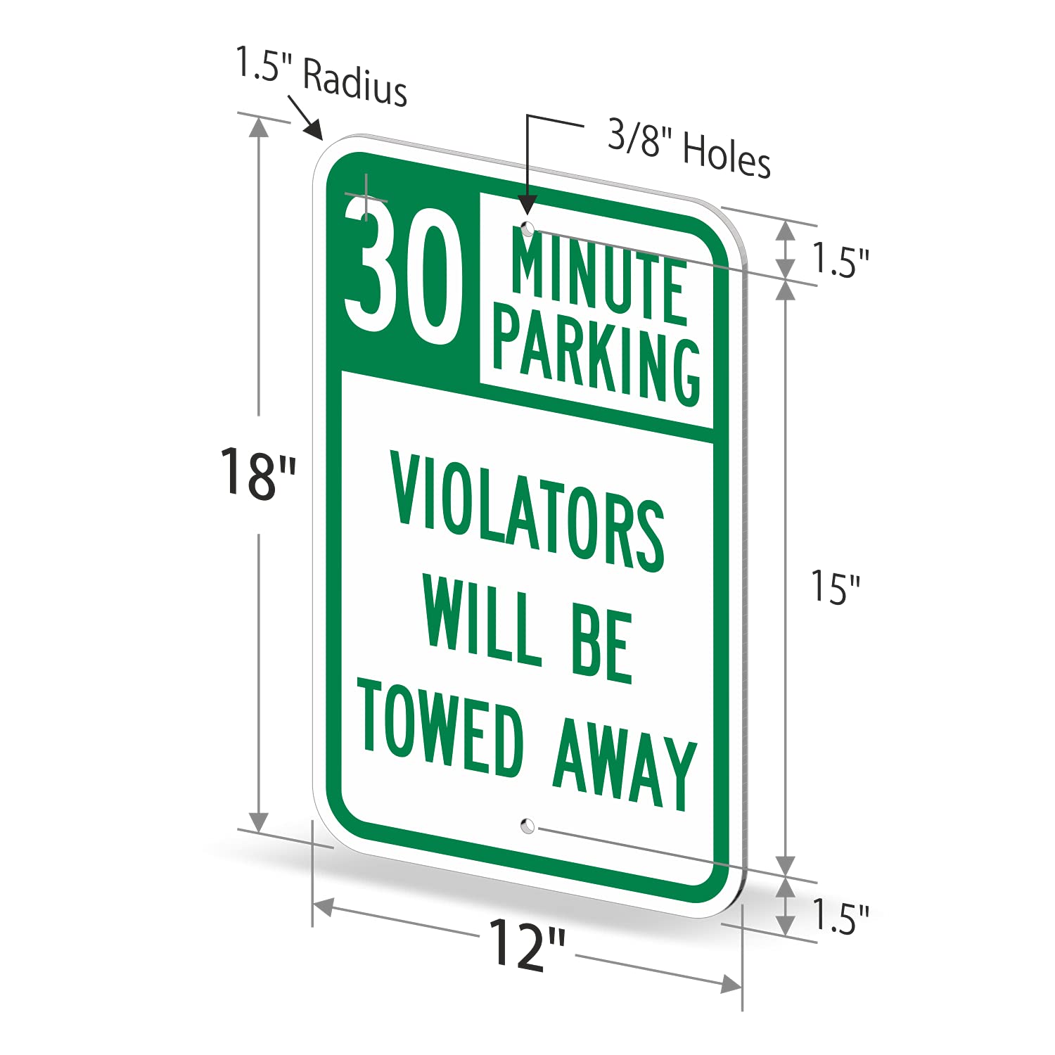 【本物】アメリカの道路標識　30 MINUTE PARKING 30分駐車可 本物】アメリカの道路標識 30 MINUTE PARKING 30分駐車可 その他