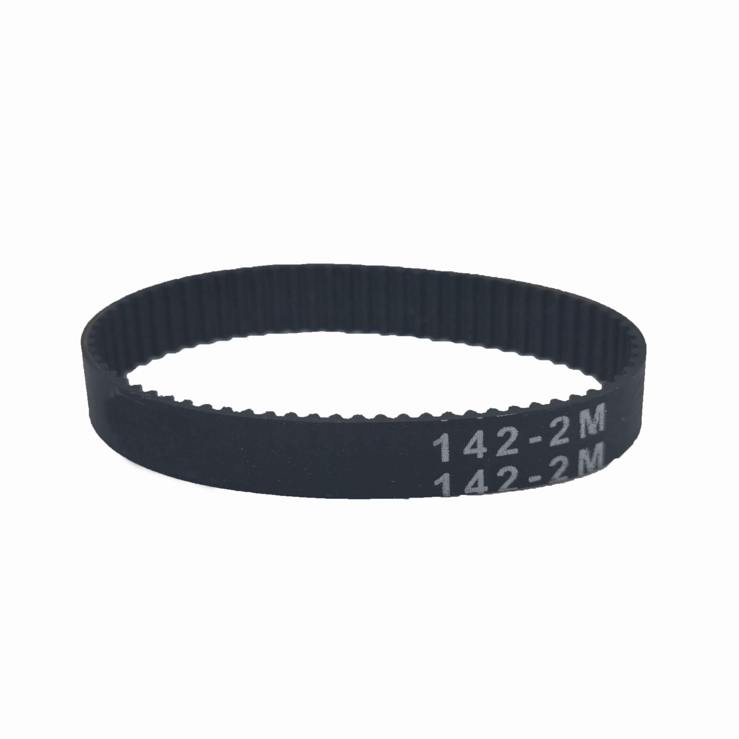 TonuuoDC Arc Tooth Synchronous Belt, HTD 2M 142, 5mm, Black, Timing Belt for Vacuum Cleaners