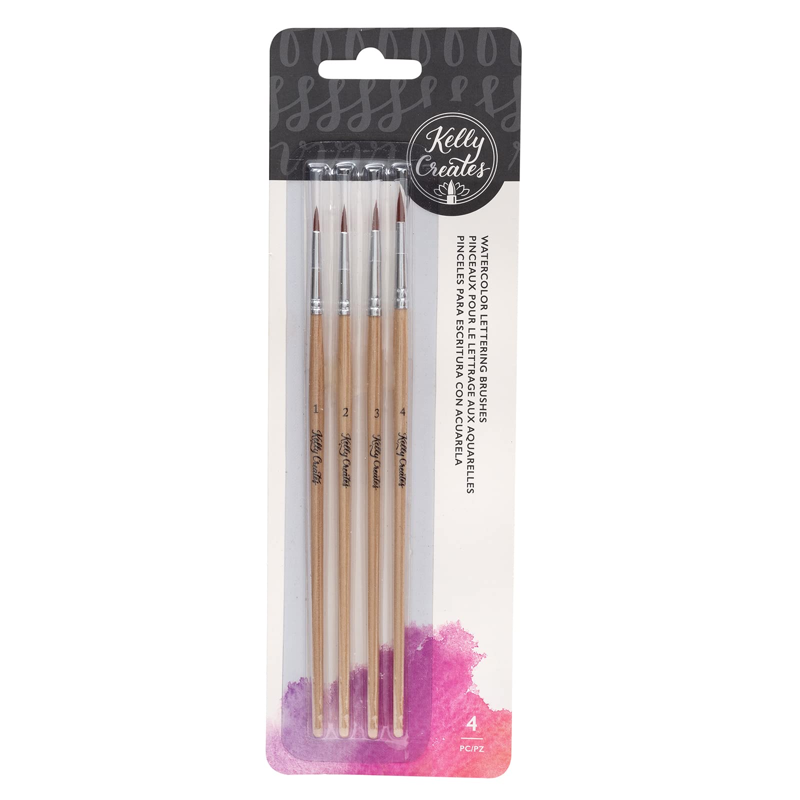 WTRBRS rond Kelly Creations 4/PK : Les diamètres parfaits pour vos assemblages miniatures