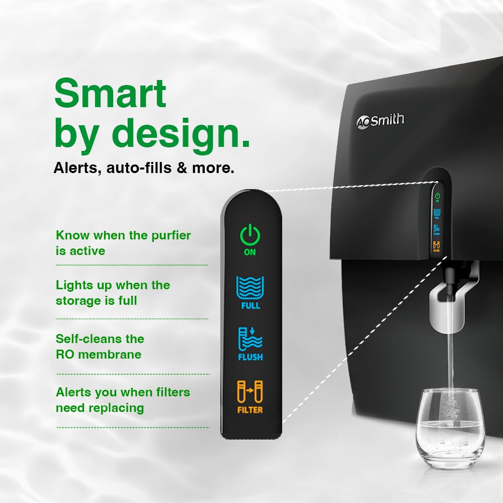 AO Smith Z5+ Water Purifier - Alkaline & UV -6 AO Smith Z5+ Water Purifier - Alkaline & UV -6