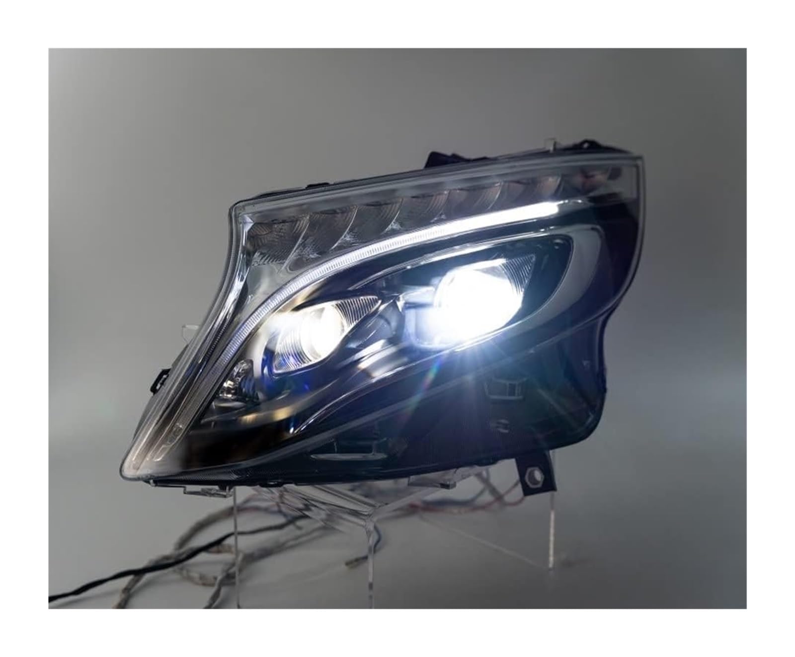 Ciloc Para Vito 2016-2022 W447 Para Luces Coche Metris Conjunto Faros Delanteros Lámpara Dinámica Mejorada LHD RHD Luz Intermitente Retrovisor