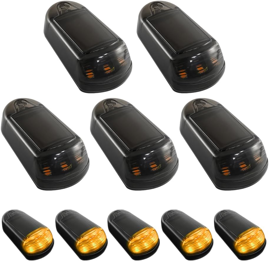 Fiopet Solar Powered Cab Lights,2025 New No Drill Solar