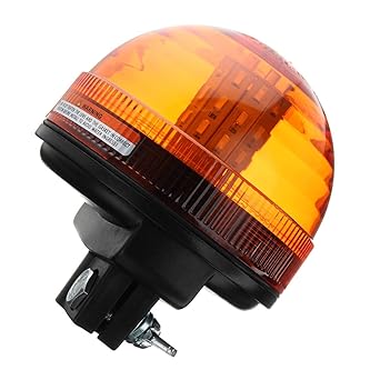 WorldCare 12V-24V LED Rotating Flashing Beacon Tractor Warning Signal Light451004 | Pack of 1