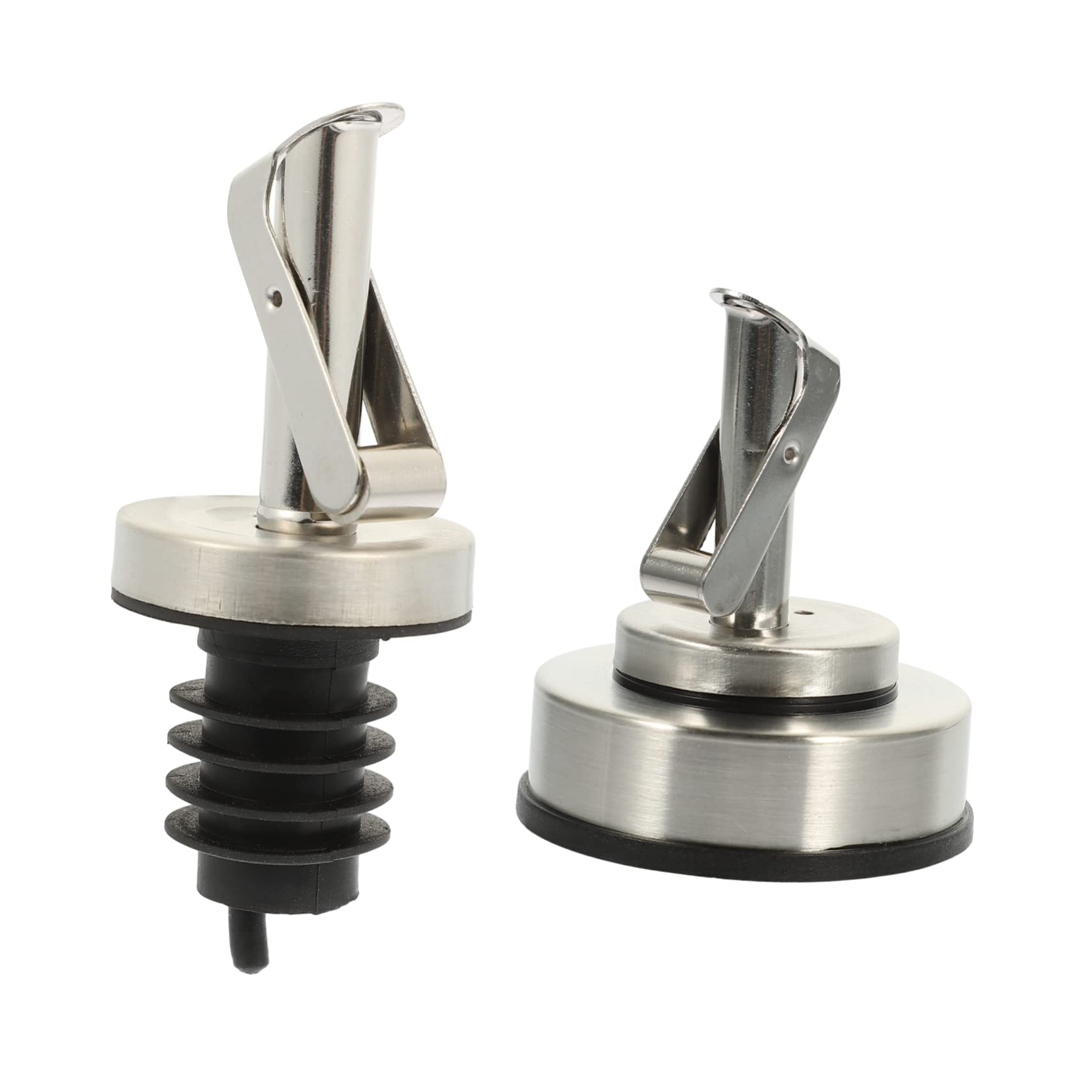 Ciieeo 2pcs Olive Oil Sprayer Bottle Stopper Nozzle Set Coating Oil Dispenser for Kitchen