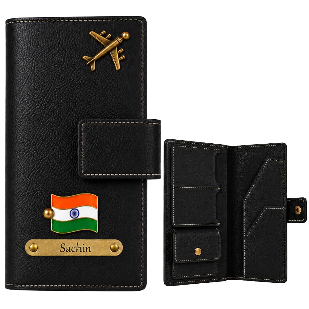 gift for special Passport Holder for Men Travel, Passport Holder, Passport Cover for Men, Passport Cover for Women, Travel Wallet Accessories (Blue)-picture-27