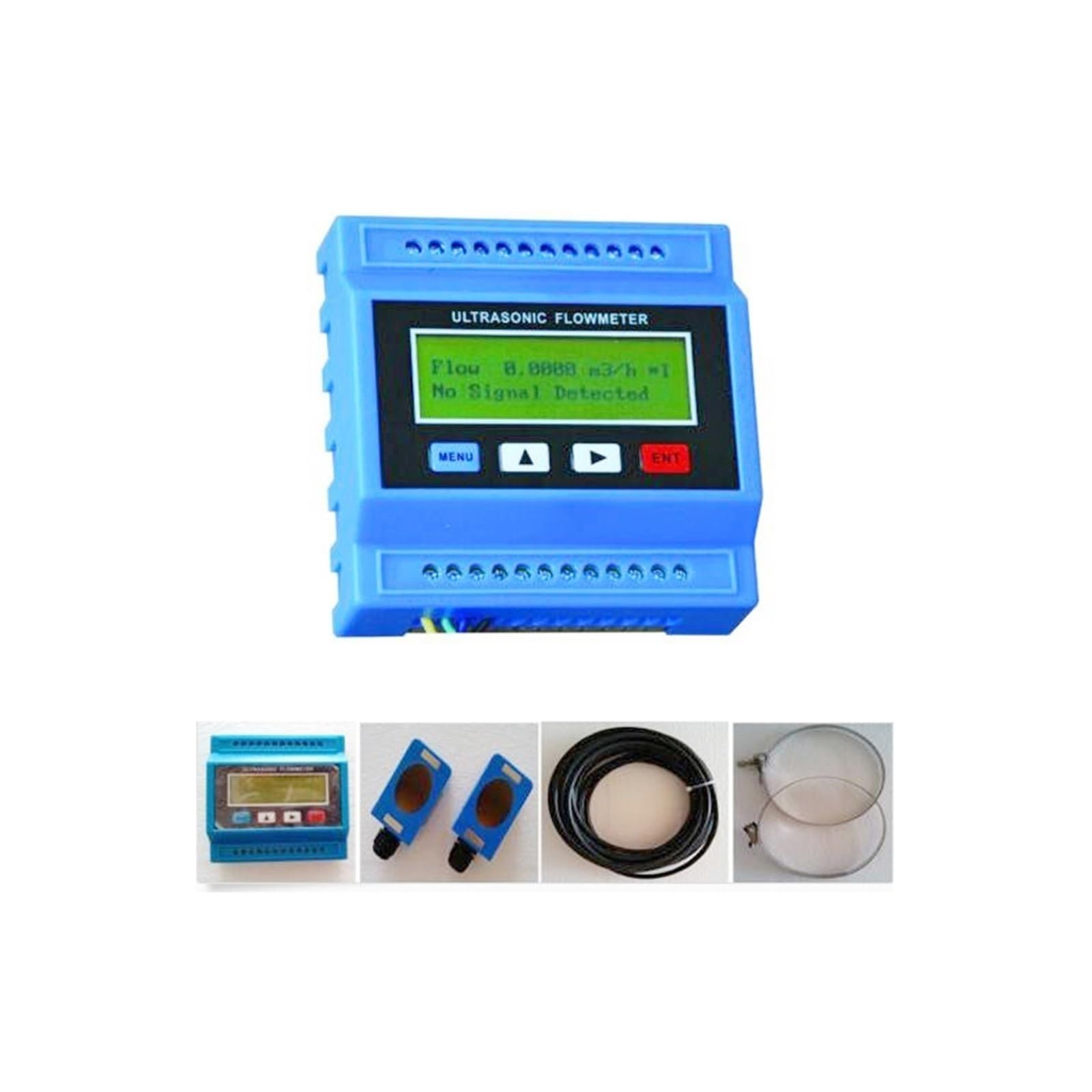 Misuratore di portata a ultrasuoni, TUF-2000M-TM-1 Misuratore di portata ad ultrasuoni liquido digitale Modulo misuratore di portata d'acqua/RTU con trasduttore TM1 DN50-700mm