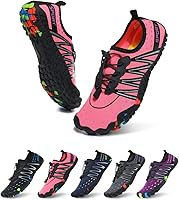 ziitop Lightweight Anti-Slip Water Shoes Men Women - Breathable Quick Dry Barefoot Socks for Beach Swim Hiking Surfing